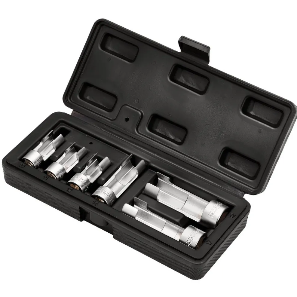 Temperature Sensor Socket Set, 1/2" and 3/8" Sq. Dr. (6 Piece)