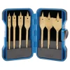 Titanium Nitride Coated Flat Wood Bit Set (7 Piece)