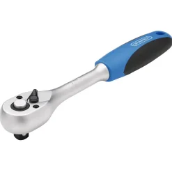 72 Tooth Reversible Soft Grip Ratchets, 3/8" Sq. Dr.