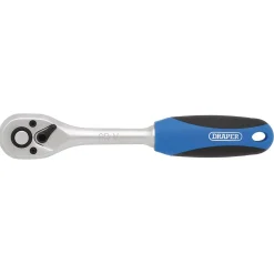 72 Tooth Reversible Soft Grip Ratchets, 3/8" Sq. Dr.