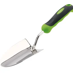 Trowel with Stainless Steel Scoop and Soft Grip Handle