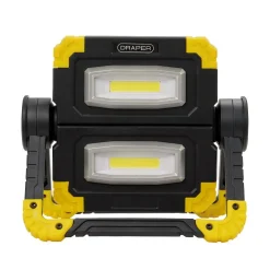 Twin COB LED Rechargeable Work Light, 10W, 850 Lumens, Micro USB Cable Supplied
