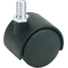 Twin Nylon Bolt Castor, 40mm Diameter, S.W.L. 25kg