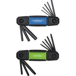 TX-STAR® and Metric Folding Hex Key Set (2 x 8 Piece)