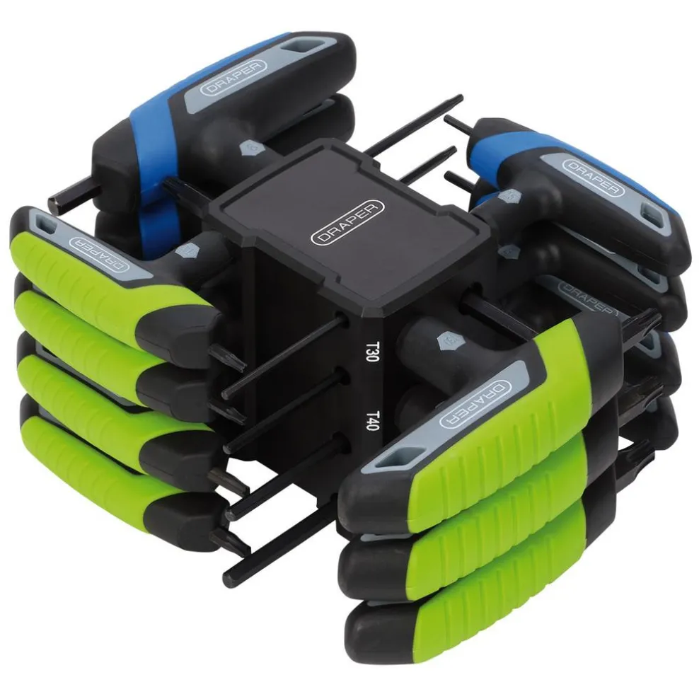 TX-STAR® and Metric T-Handle Hex Key Set (14 Piece)