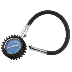 Tyre Pressure Gauge, 0 - 100psi, 0 - 7 bar