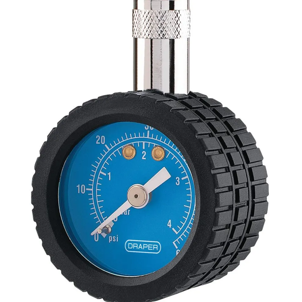 Tyre Pressure Gauge TPG5, 0 - 60psi, 0 - 4 bar