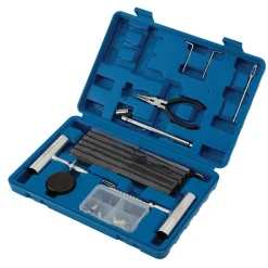 Tyre Puncture Repair Kit for Tubeless Off Road Vehicles (65 Piece)