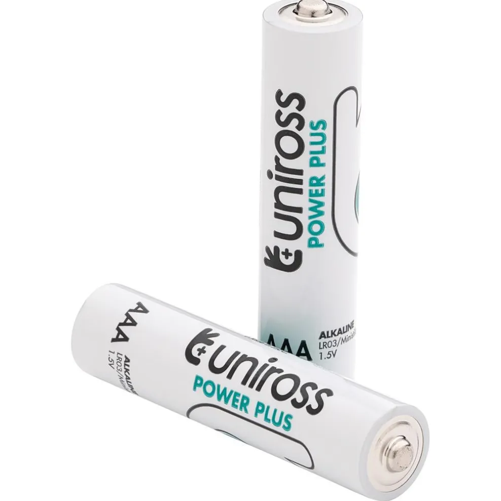 Uniross LR03 AAA Power Plus Alkaline Batteries (Pack of 4)