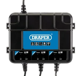 6/12V 3 Bank Charger Station