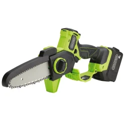 18V Brushless Mini Pruner Saw, 1 x 4.0Ah Battery, 1 x Charger