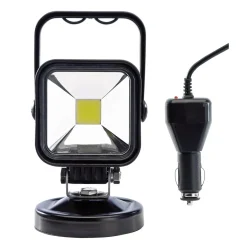 12V COB LED Magnetic Base Work Light, 10W, 600 Lumens