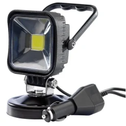 12V COB LED Magnetic Base Work Light, 10W, 600 Lumens
