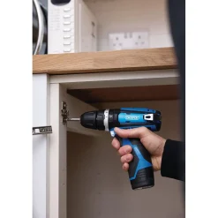 12V Combi Drill, 1 x 1.5Ah Battery, 1 x Fast Charger