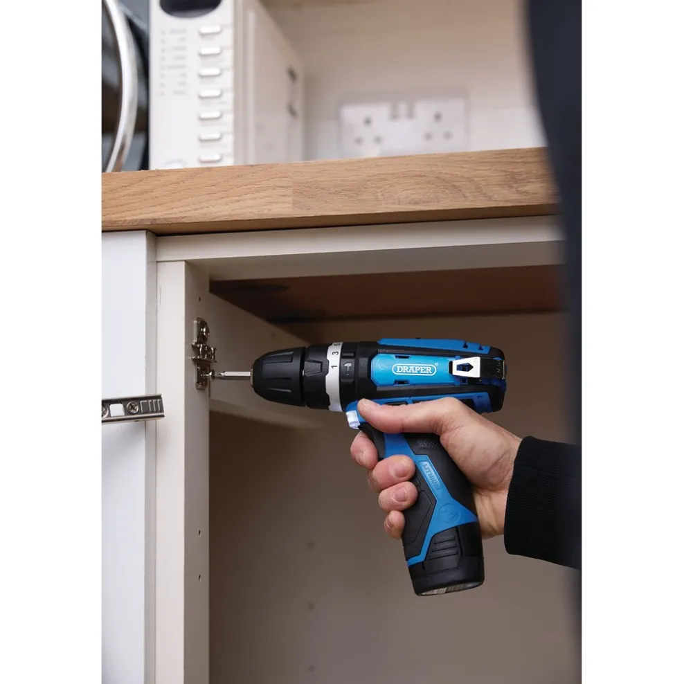 12V Combi Drill, 1 x 1.5Ah Battery, 1 x Fast Charger