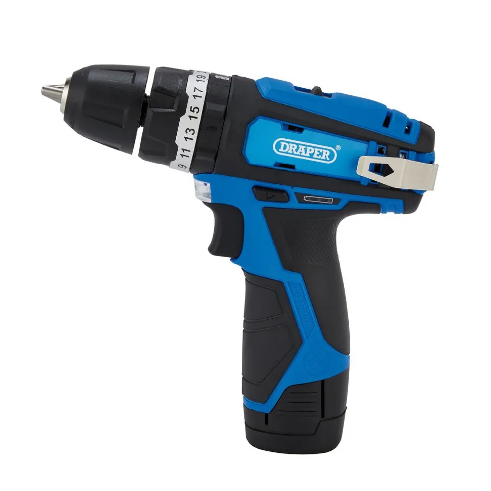 12V Combi Drill, 1 x 1.5Ah Battery, 1 x Fast Charger