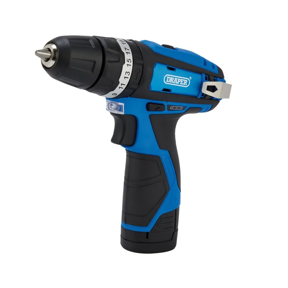12V Combi Drill, 1 x 1.5Ah Battery, 1 x Fast Charger