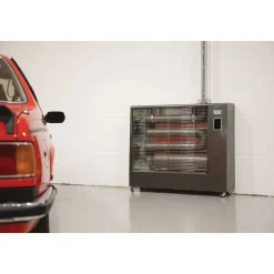 230V Far Infrared Diesel Heater with Flue Kit, 67,500 BTU/19.8kW