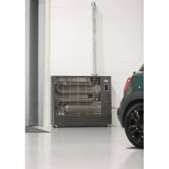 230V Far Infrared Diesel Heater with Flue Kit, 67,500 BTU/19.8kW