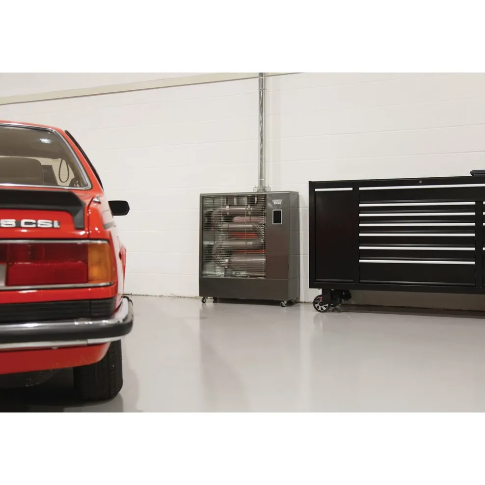 230V Far Infrared Diesel Heater with Flue Kit, 51,500 BTU/15.1kW
