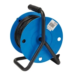 230V Four Socket Industrial Cable Reel, 25m