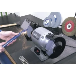 230V Heavy Duty Bench Grinder, 150mm, 370W