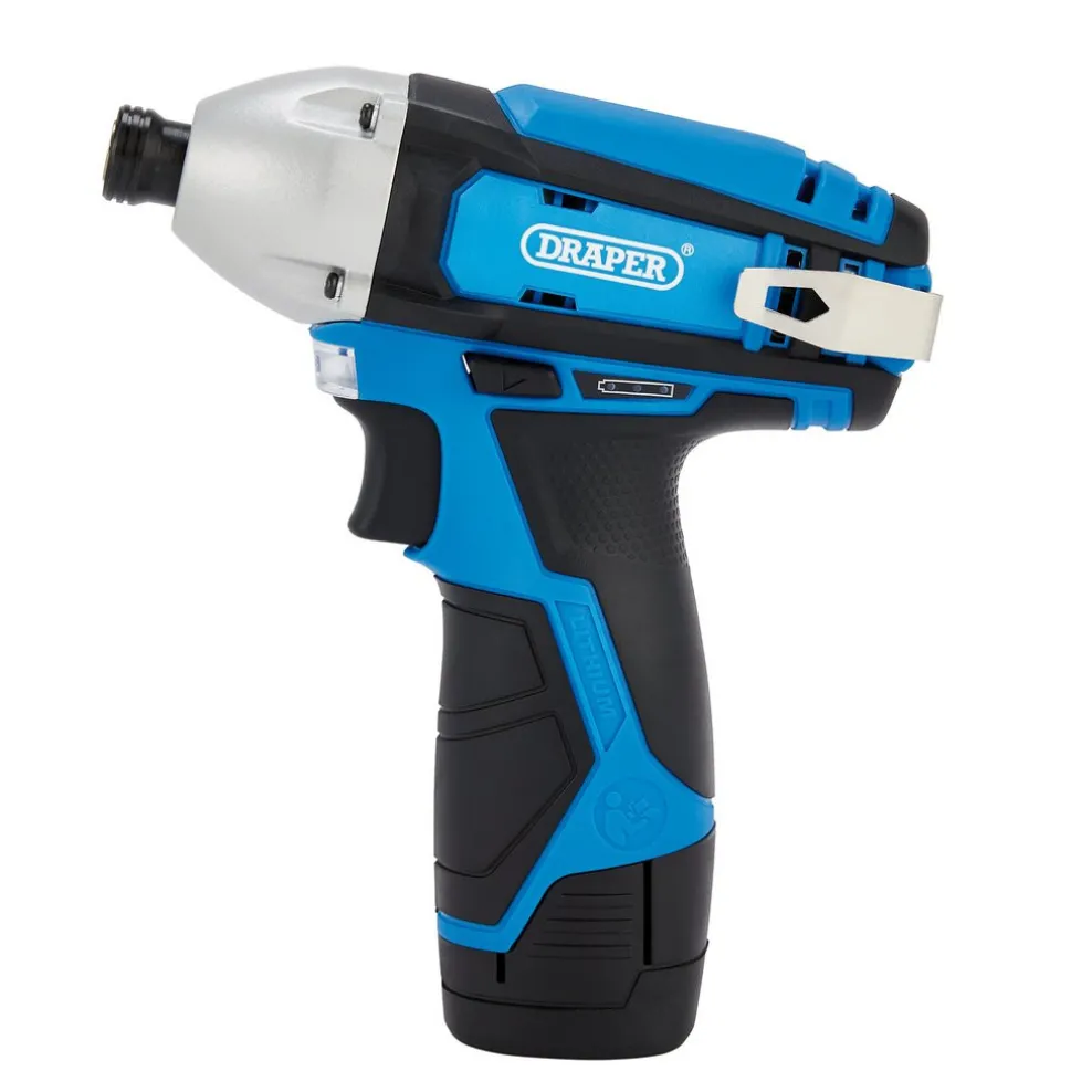 12V Impact Driver, 1/4" Hex., 1 x 1.5Ah Battery, 1 x Fast Charger