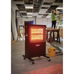 110V Infrared Cabinet Heater, 2.4kW, 8188 BTU