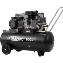 230V 100L Belt-Driven Air Compressor, 2.2kW/3HP