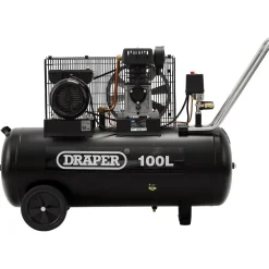 230V 100L Belt-Driven Air Compressor, 2.2kW/3HP