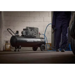 230V 200L Belt-Driven Air Compressor, 2.2kW/3hp