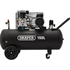 230V 150L Belt-Driven Air Compressor, 2.2kW/3hp