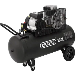 230V 150L Belt-Driven Air Compressor, 2.2kW/3hp