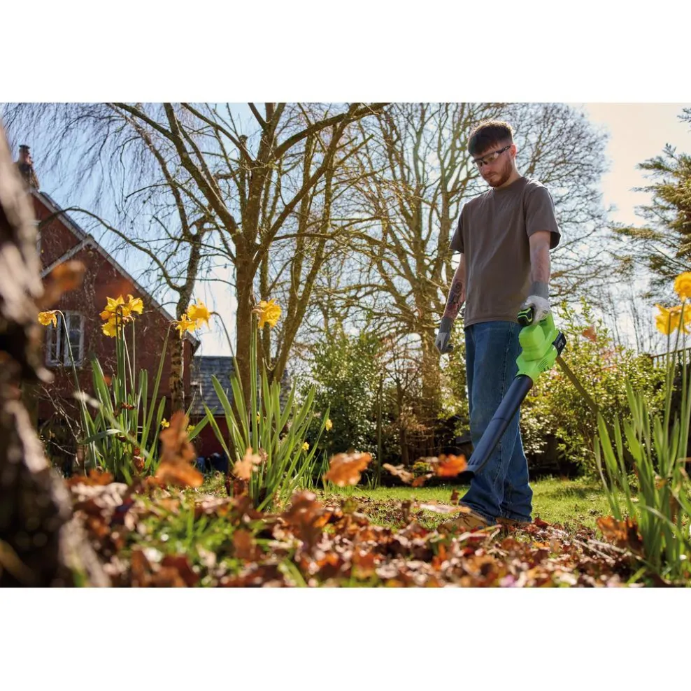 18V Leaf Blower, 1 x 4.0Ah Battery, 1 x Charger