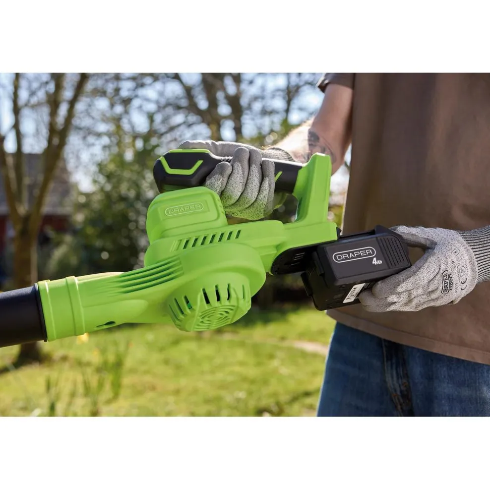 18V Leaf Blower, 1 x 4.0Ah Battery, 1 x Charger