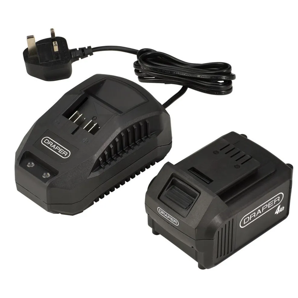 18V Leaf Blower, 1 x 4.0Ah Battery, 1 x Charger