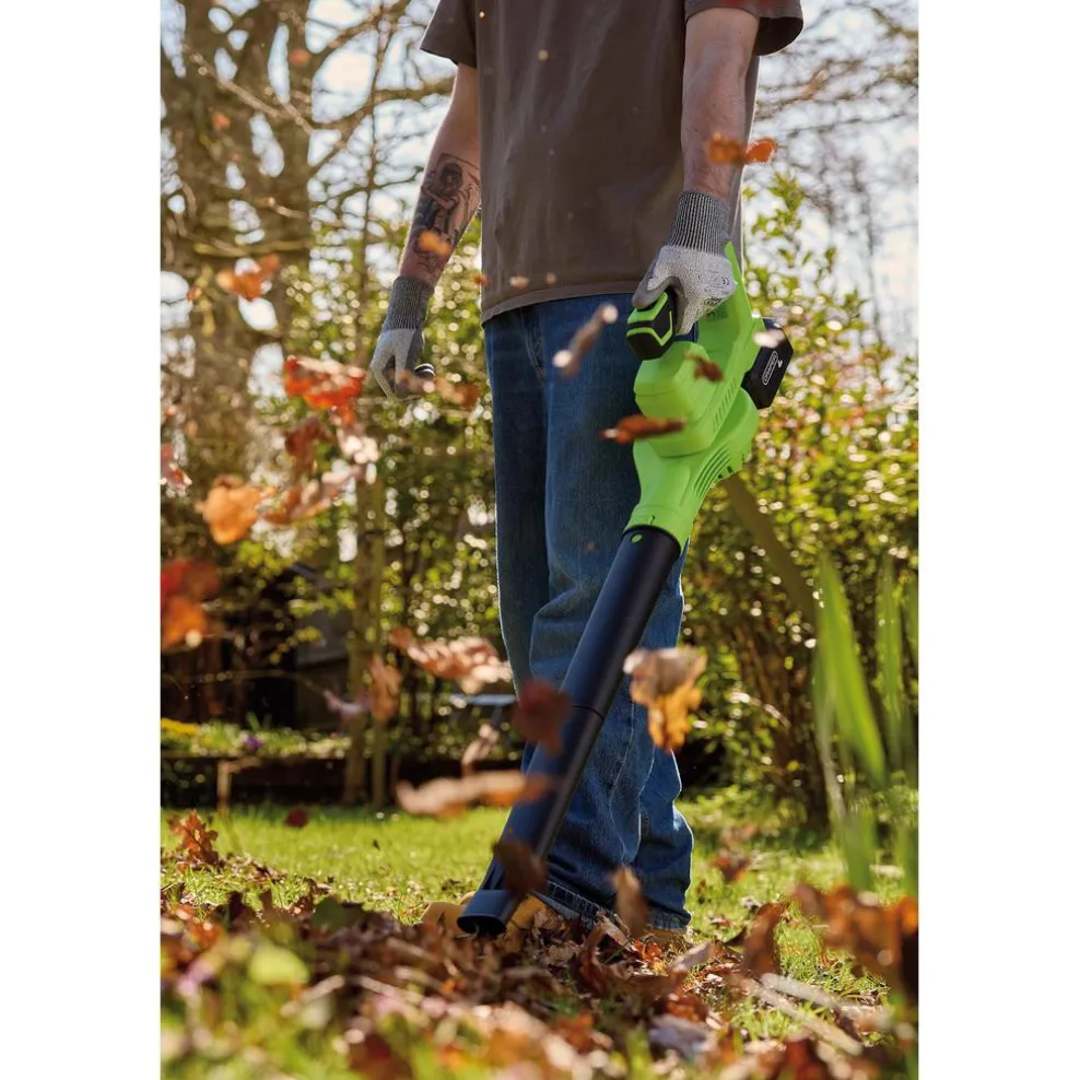 18V Leaf Blower, 1 x 4.0Ah Battery, 1 x Charger