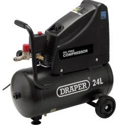 230V 24L Oil-Free Compressor, 1.1kW/1.5hp and Air Tool Kit