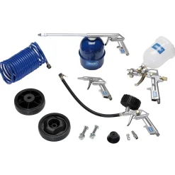 230V 24L Oil-Free Compressor, 1.1kW/1.5hp and Air Tool Kit