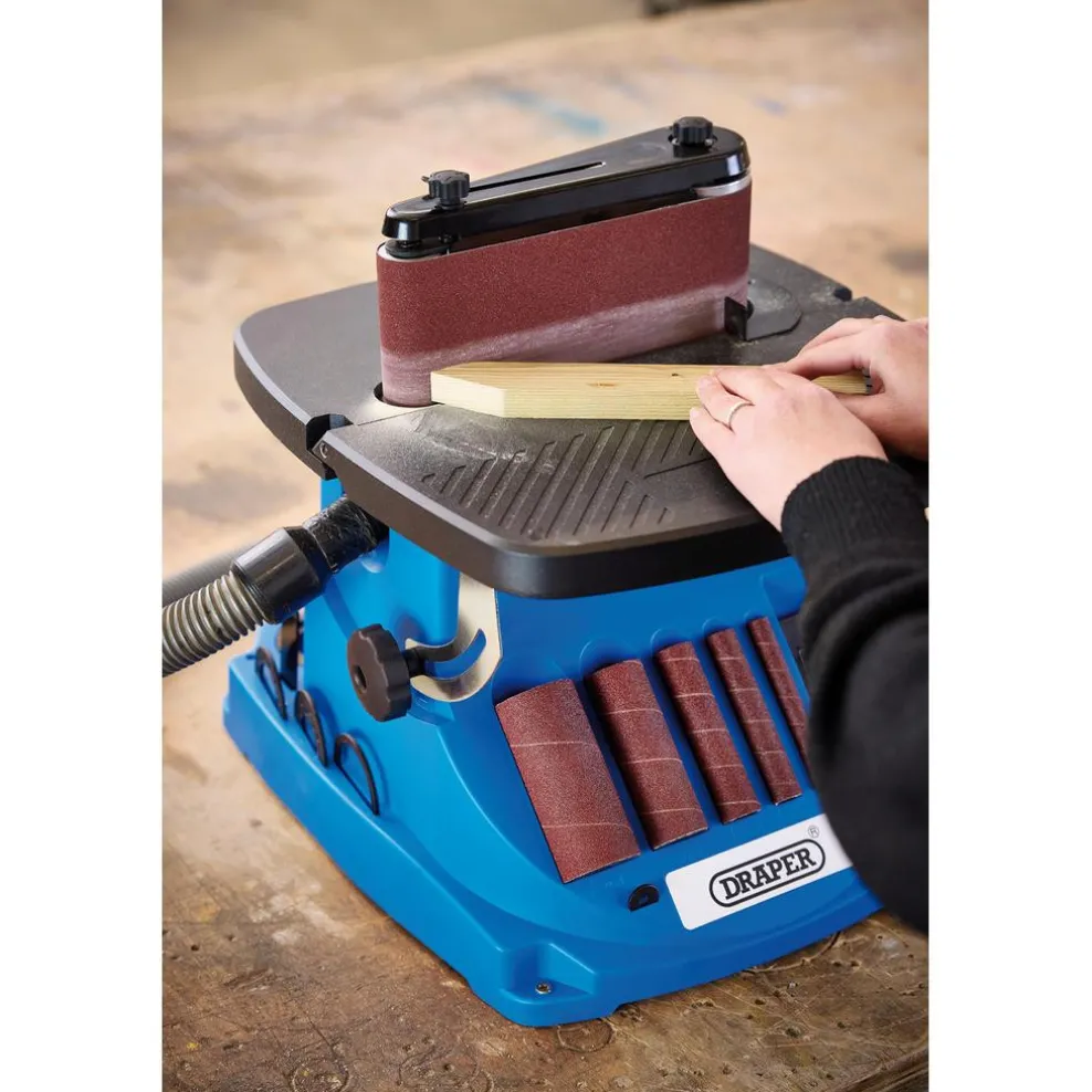 230V Oscillating Spindle and Belt Sander, 450W