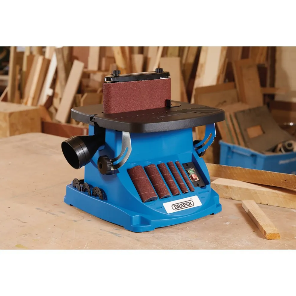 230V Oscillating Spindle and Belt Sander, 450W