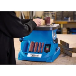 230V Oscillating Spindle and Belt Sander, 450W