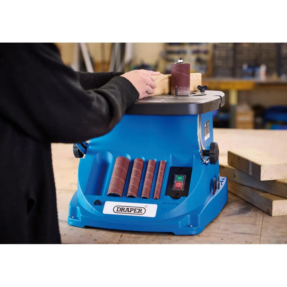 230V Oscillating Spindle and Belt Sander, 450W