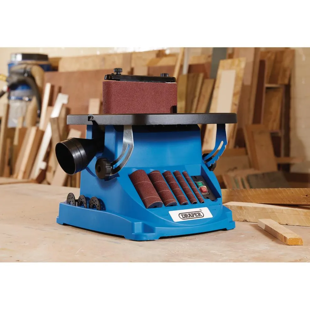 230V Oscillating Spindle and Belt Sander, 450W