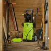 230V Pressure Washer, 2200W, 165Bar, Green