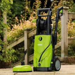 230V Pressure Washer, 2200W, 165Bar, Green