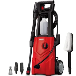 230V Pressure Washer, 1600W, 135Bar, Red