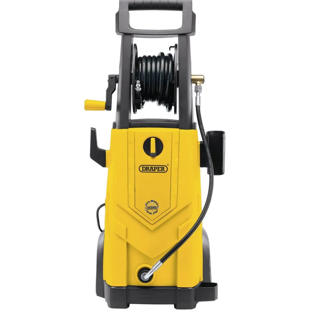 230V Pressure Washer, 2200W, 165Bar, Yellow