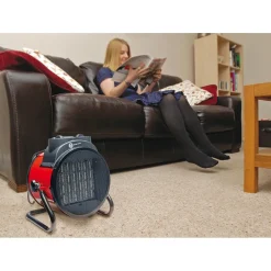 230V PTC Electric Space Heater, 2.8kW, 9550 BTU