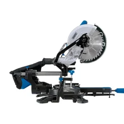 230V Sliding Compound Mitre Saw, 255mm, 1800W